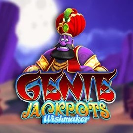 Genie Jackpots Wishmaker online game logo by Blueprint Gaming on gigasspinz.nl