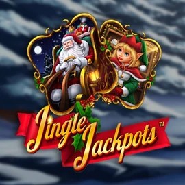 Jingle Jackpots slot visual from Dragon Gaming available on gigasspinz.nl
