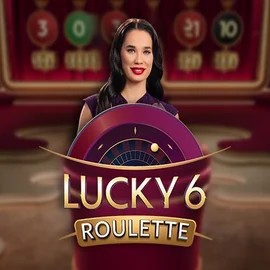 Lucky 6 Roulette logo by Pragmatic Play Gigaspinz Casino
