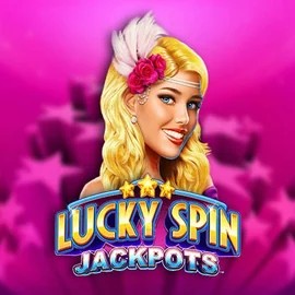 Lucky Spin Jackpots logo – Jackpots by Novomatic at Gigaspinz Casino